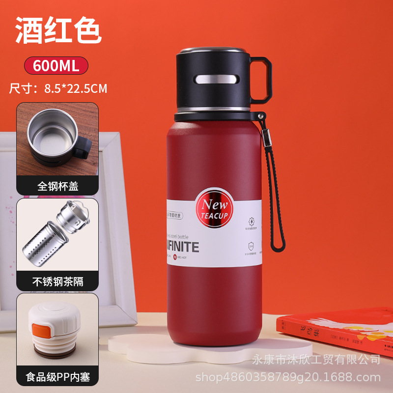 Vermelho-600ml / Como mostrado na imagem