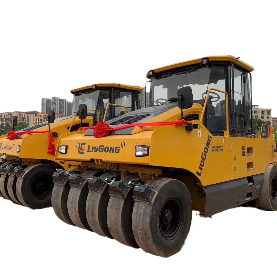 Exportación e importación en el extranjero 8 / 9 por ciento nuevo rodillo de segunda mano XCMG 20 toneladas 22 toneladas 26 toneladas rodillo