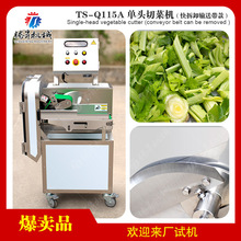 多功能切菜机果蔬香蕉莲藕切片机切萝卜机商用单头切菜机 腾昇