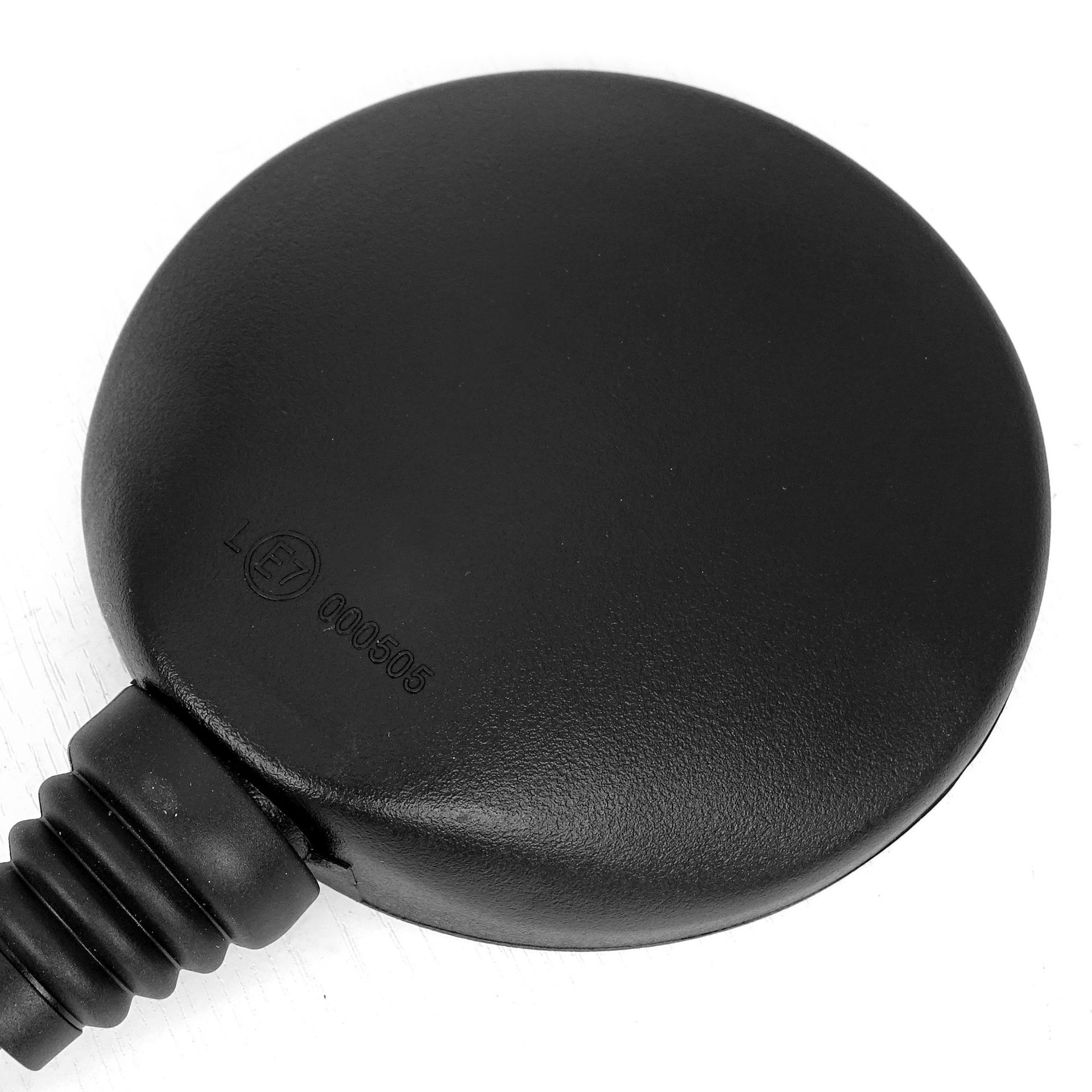 Motorcycle Modified Rearview Mirror with Large Folding Reflective Surface, Manufacturer's Best-Selling Round Foldable Rearview Mirror