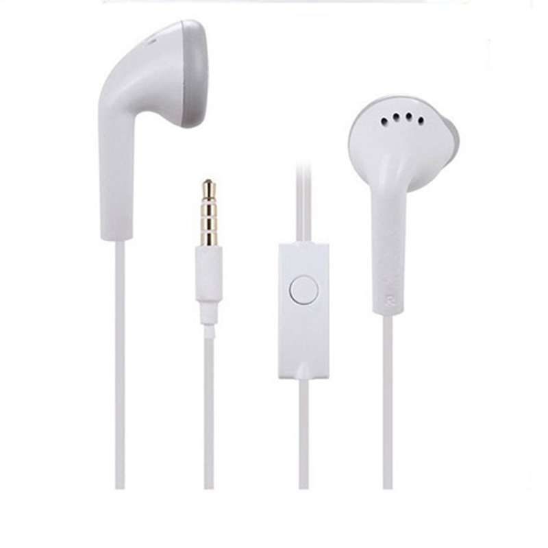 For Samsung C550 Wired Headset S5830 Wire Control Phone Earplugs Neutral Half-in-Ear Flat Headset