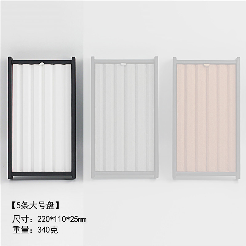 皮质收纳托盘产品珠宝盒宝石戒面裸石PU彩宝展示看货盘珠彭泉|undefined