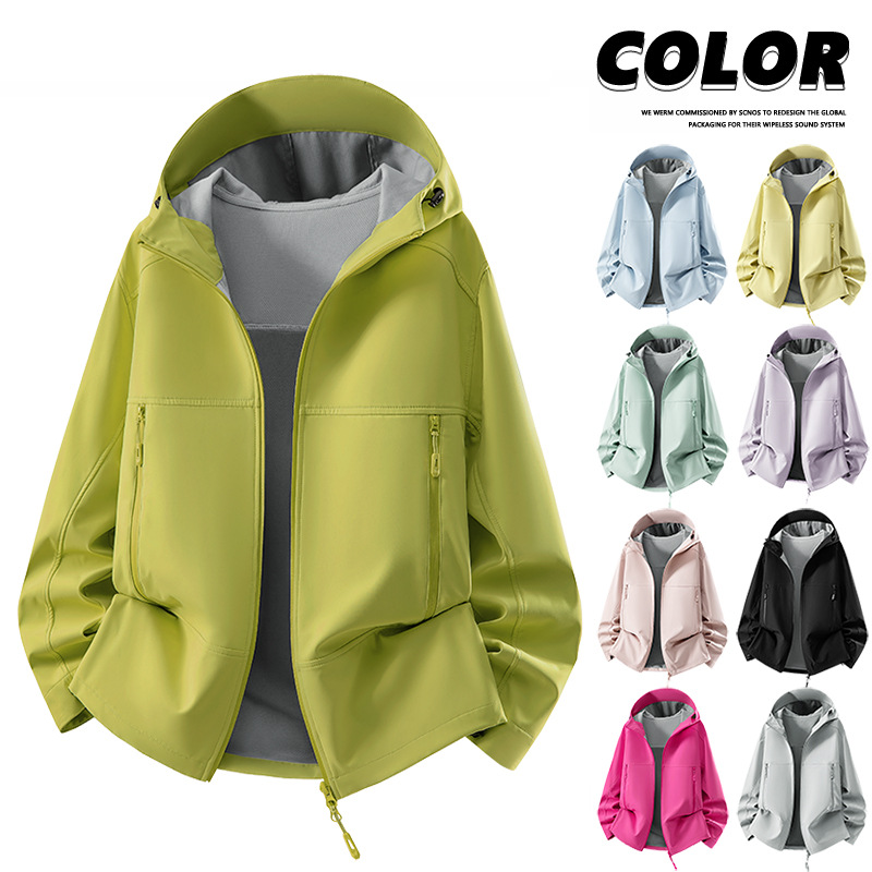 26 new models of soft shell jackets for men, spring and autumn men's jackets, trendy windbreakers, casual couple's outerwear, outdoor tops for men