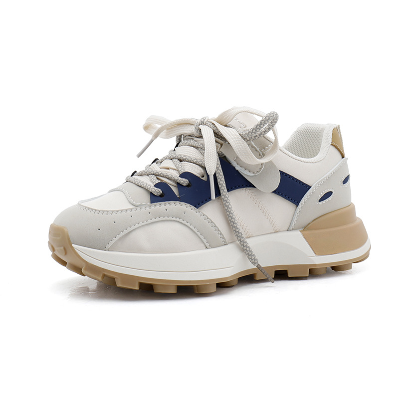 Damen-Freizeitschuhe, Wanderschuhe, Turnschuhe, synthetisches, langlebiges, gepolstertes, leicht zu reinigendes Schuhwerk_voghion.com