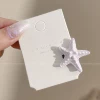 4# starfish hairpin-purple