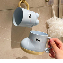 漱口杯家用可爱萌趣刷牙杯子儿童情侣牙杯水杯创意学生宿舍漱口杯