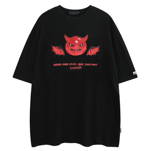 YPRS���b��ʽ�͹���ƬС��ħ����T����Ů������oversize���԰���