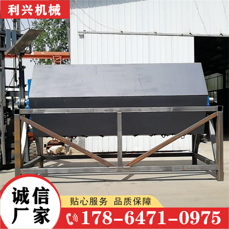 广东木制品去毛刺六角滚筒抛光机 注水式鹅卵石磨圆抛光机 现货