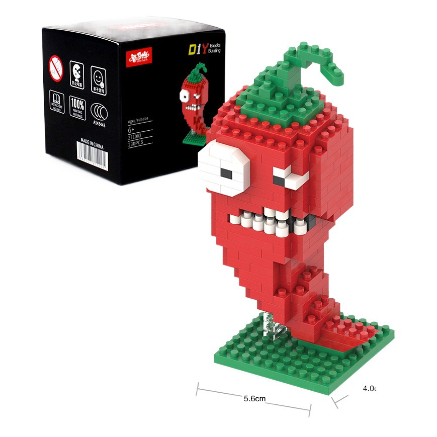 Bloques de construcción de partículas pequeñas bloques de construcción de la serie