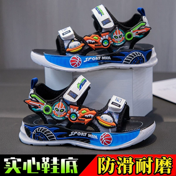Non-slip, blue, soft sole