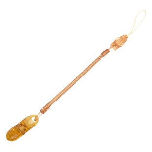 Anti-drop Chain Baby Boiled Silicone Pacifier Anti-drop Chain Baby's Grinding Stick Toy Lanyard Lanyard Chain Clip