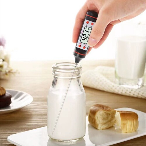 101 Kitchen Oil Temperature Gauge BBQ Baking Thermometer Pen Electronic Food Temperature Meter Liquid BBQ Temperature Pen