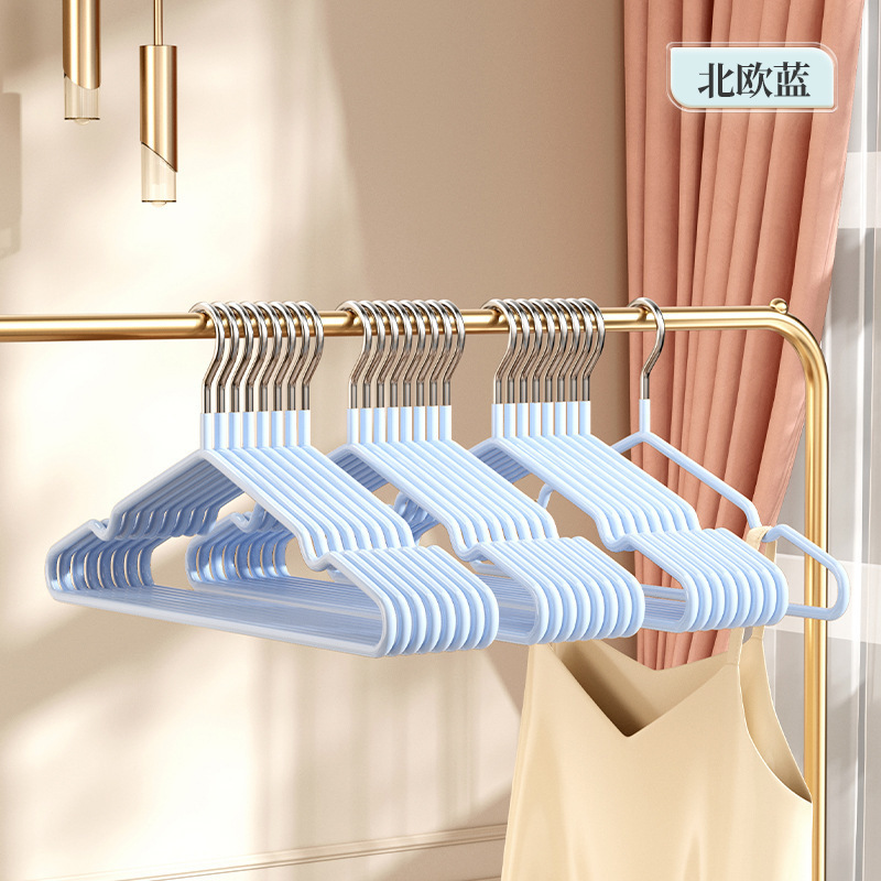 厚いハンガーを太くして、家庭用ハンガーを掛けて、学生寮の滑り止めを支えます。|undefined
