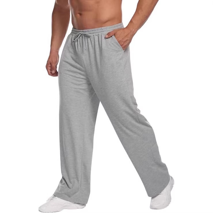 Aliexpress European Size Cross-Border Hot-Selling Three-Piece Set of Men's Jogger Pants with Drawstring Elastic Waist, Solid Color, Large Size Long Pants Aliexpress European Size Cross-Border Hot-Selling Three-Piece Set of Men's Jogger Pants with Drawstring Elastic Waist, Solid Color, Large Size Long Pants