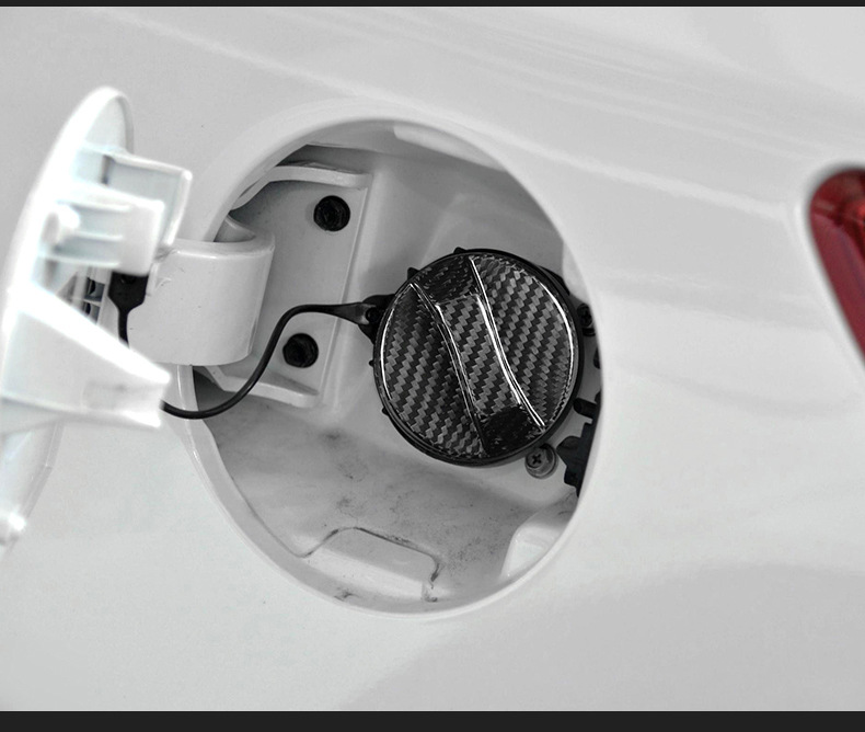 Cross-Border Suitable for Kia Sennig Smart Running Cerato Freddy Carbon Fiber Inner Fuel Tank Cap Exterior Decoration