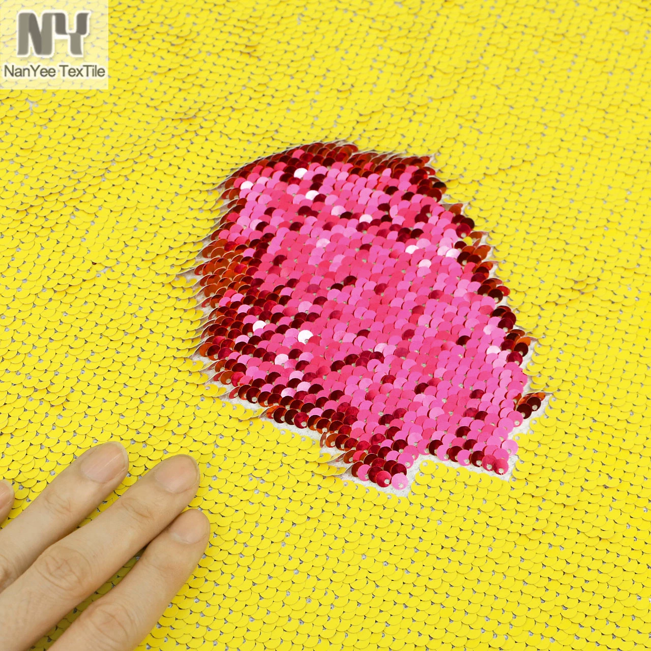 Двусторонние ногти блестки sequins, творческая элитная ткань, интернет-известность
