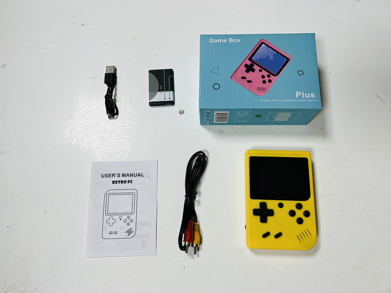 Consola de Juegos Portátil Retro Macaron 400 en 1 500 en 1 800 en 1 para Regalo y Juegos