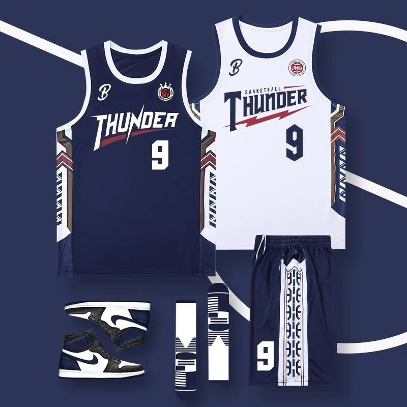 American Basketball Set Hombre Uniforme de juego de verano impresión chaleco deportivo retro comercio exterior
