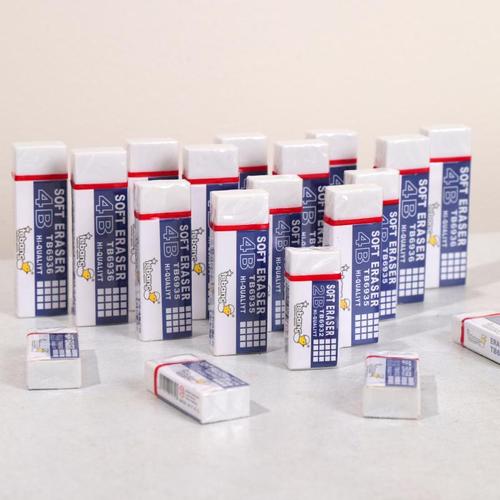 4B Eraser for Students—No Residue, Soft and Break-Resistant, Perfect for Art Students—Wholesale Available