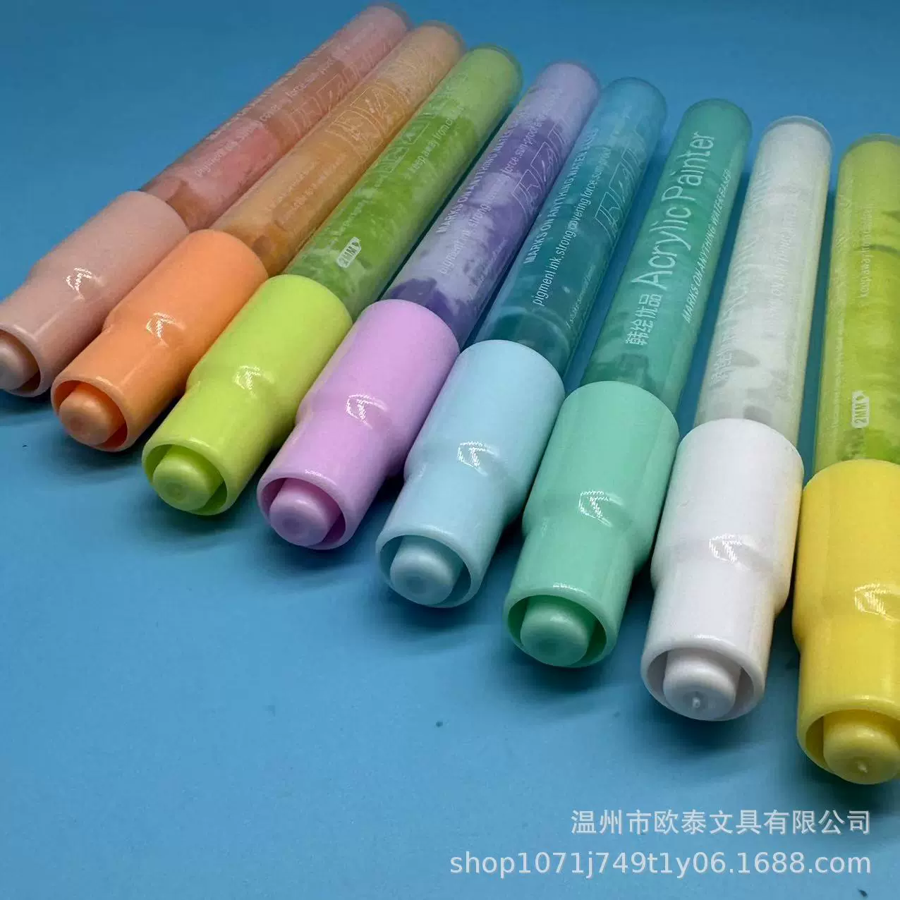 绘画艺术多场景使用速干出水流畅12色丙烯马克笔