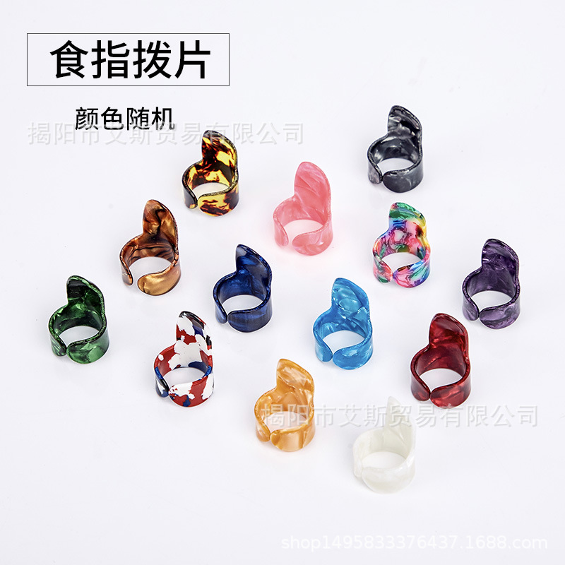 Color mezclado de La Manga del dedo índice