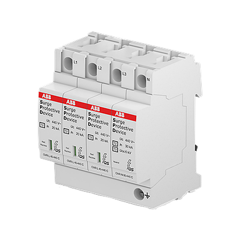 ABB浪涌保护器OVR T1-T2 12.5-275s P TS QS电涌保护器