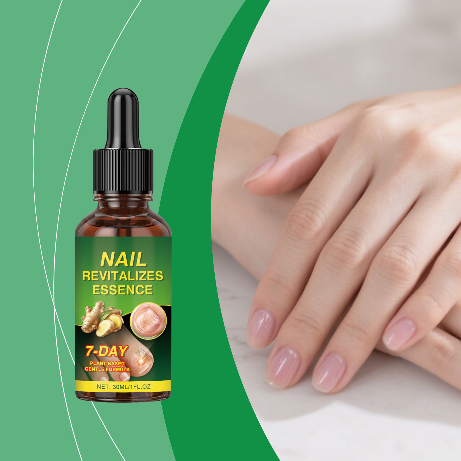 Nail Care Solution: Moisturizes, Strengthens, and Brightens the Nail Surface; Gently Cleanses Cuticles; Cares for Fingertips; Nourishing Essence