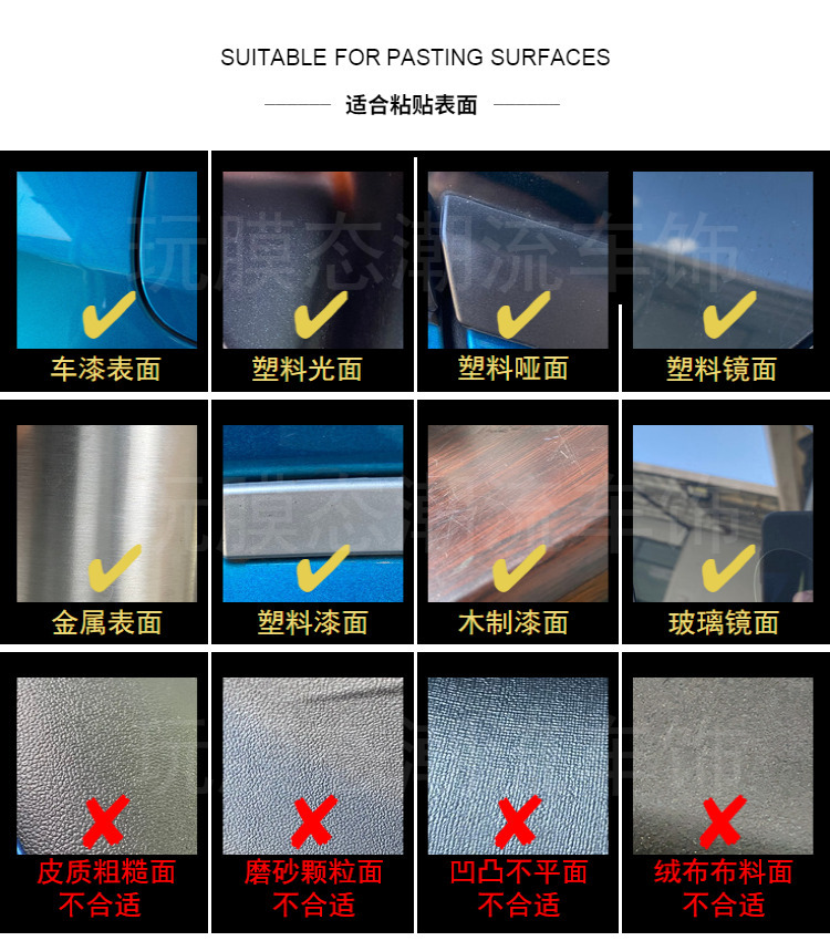 Carbon Fiber Car Color Change Film Glossy Black Matte Black 3D7D Carbon Fiber Pattern Pet Piano Black Trim Strip Car Body Modification