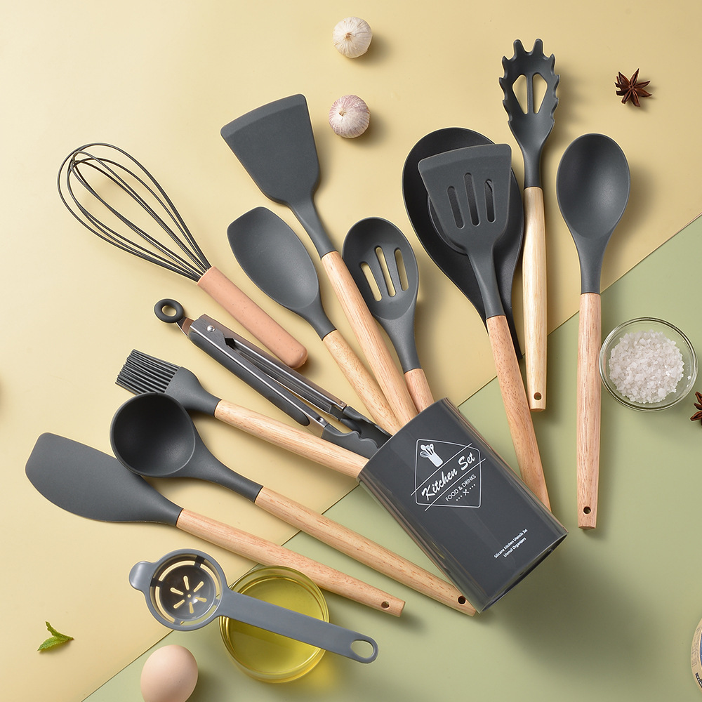 Edición luz utensilios de cocina 17 unidades traje medición espátula barril herramientas Cocina