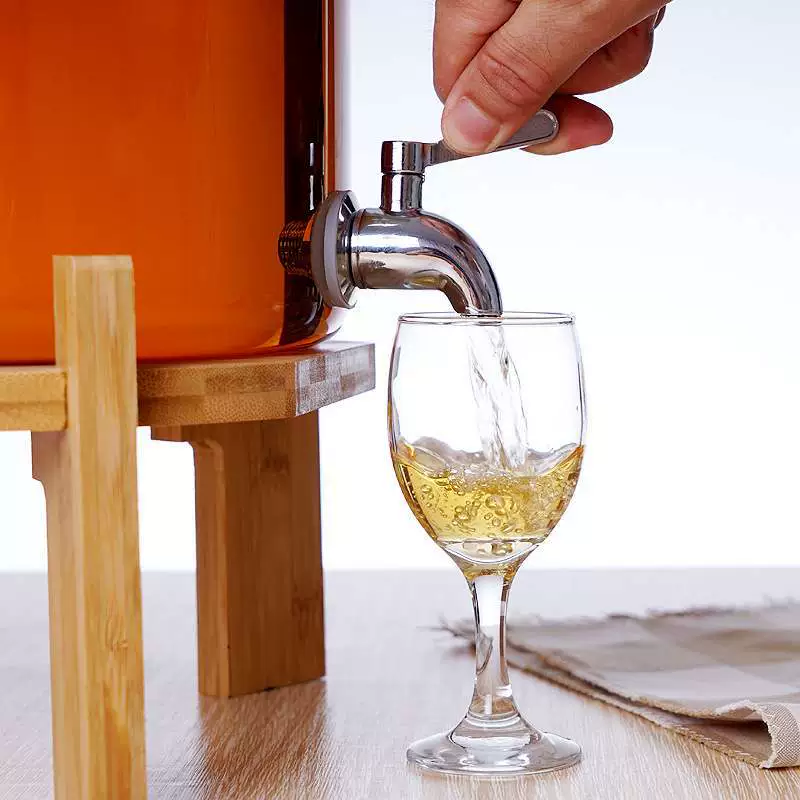 Big glass wine set for home use sealed