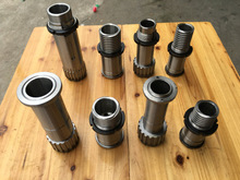 铣床零配件主轴上下离合器结合齿花键轴4号5号6号同步联轴器