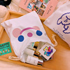 Brand cartoon cute storage bag, Japanese and Korean, drawstring