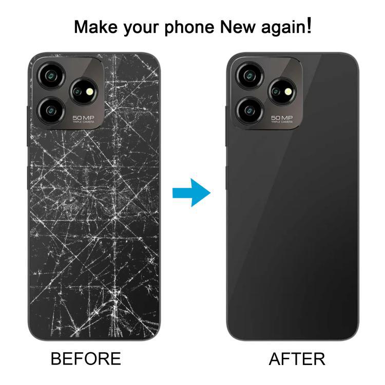 Cubierta trasera de la batería de vidrio ZTE Blade V50 Design 4G