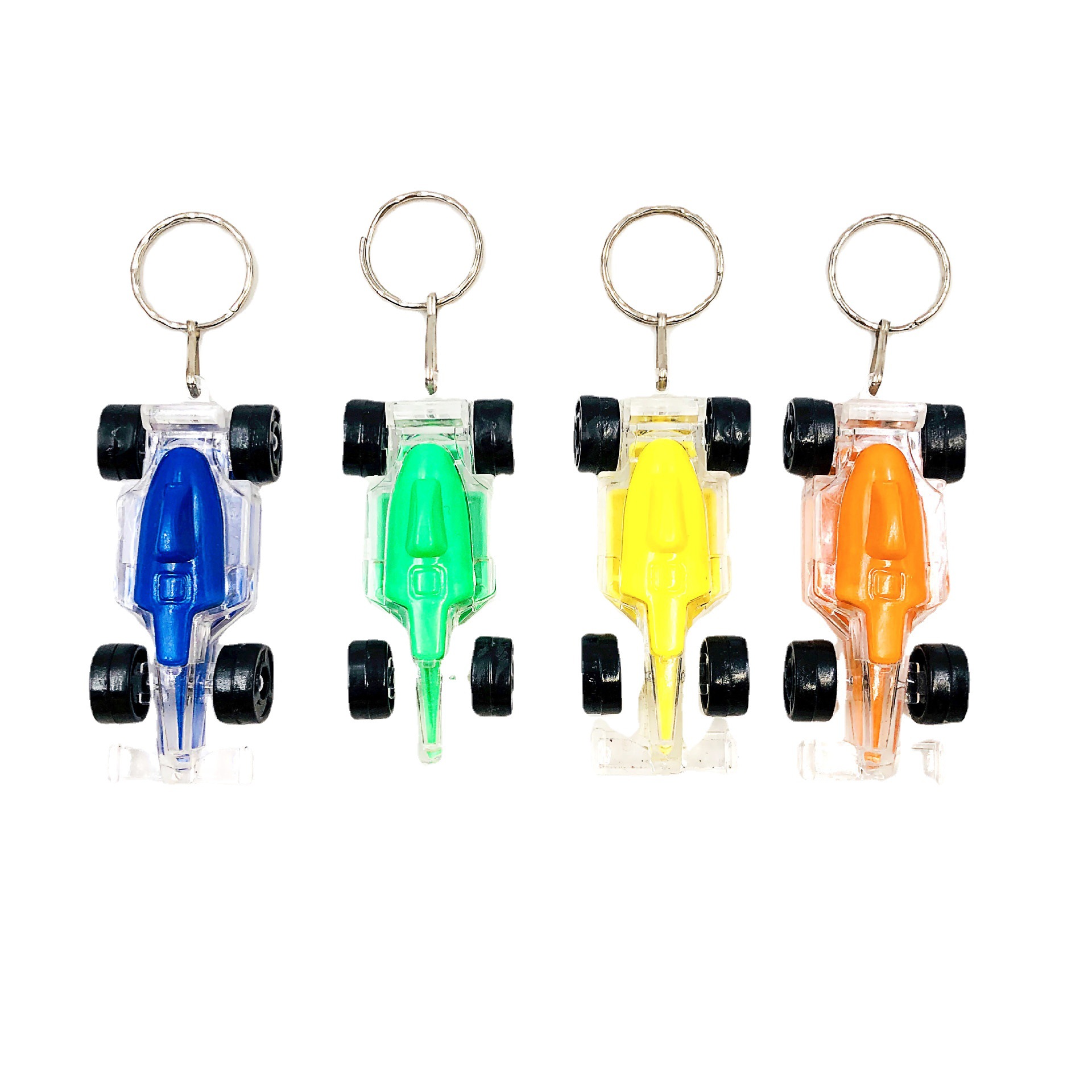 Coche deportivo bolsa de luz de color accesorios LED llavero luz colgante luminoso juguete pequeño regalo actividad