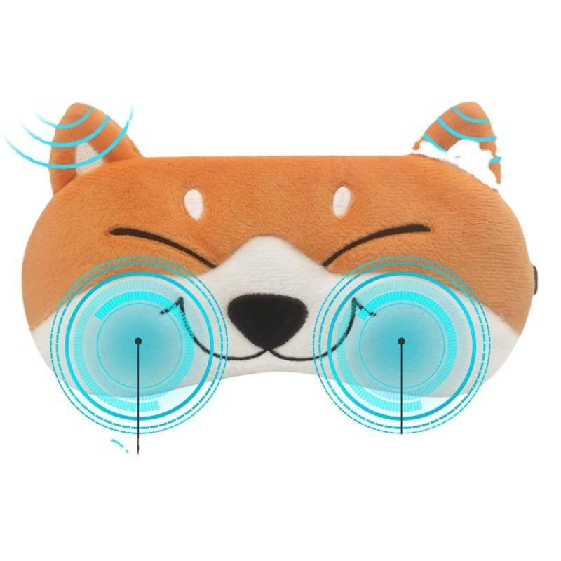 Трансграничный новый USB горячий компресс массажная маска для глаз паровая маска для глаз нагревательная маска для глаз мультфильм сон нагревательная маска для глаз