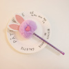 Net Red Girl Heart Creative Wool Ball Pen Beautiful Pen cute super cute black pen neutral student stationery supplies