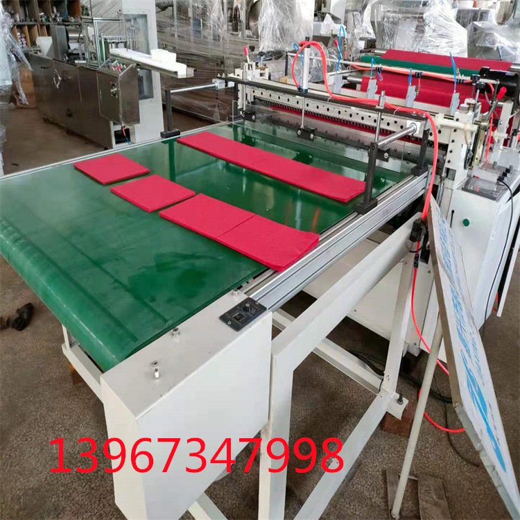 峻龙机械无纺布横切机，足浴巾擦拭布切片机设备厂家高效横切机