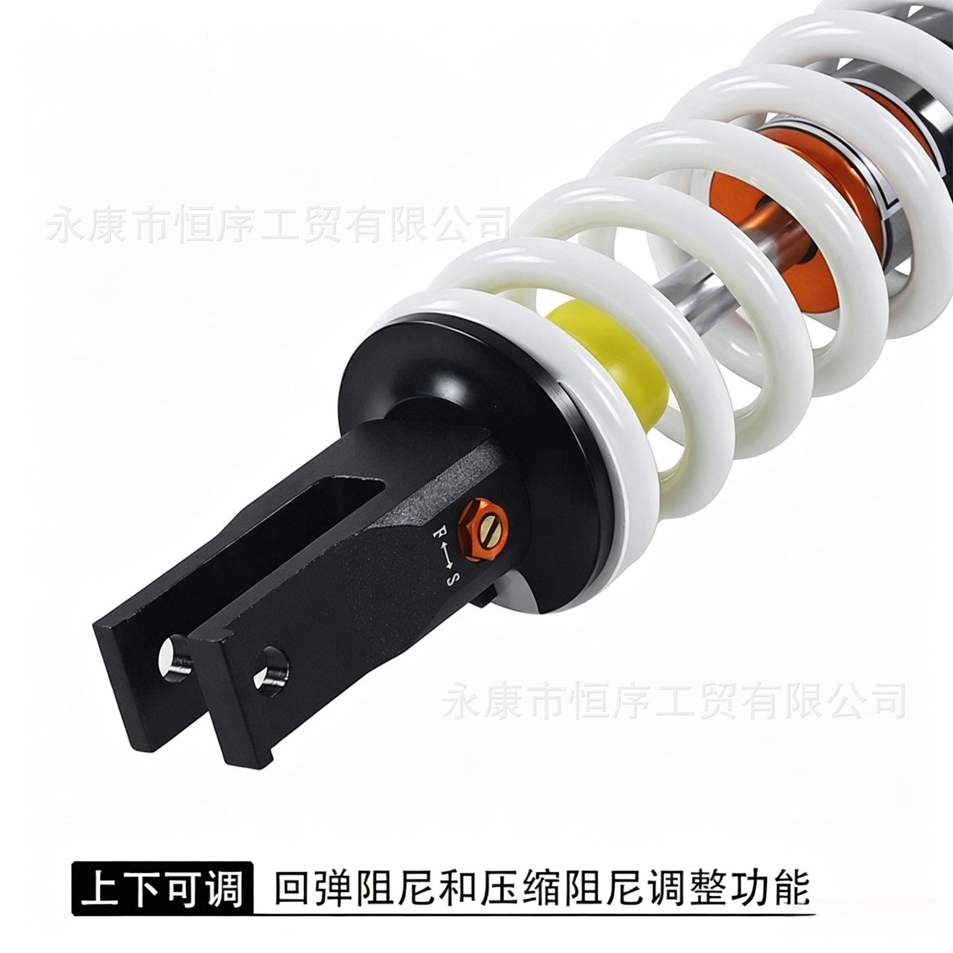 Atv Beach Bike Off-Road Motorcycle Fork U-Shaped High-Quality 480mm Shock Absorber Airbag Adjustable Shock Absorber