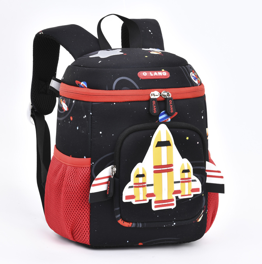 Kindergarten schoolbag mochila de las niñas bolsa de conejito de dibujos animados lindo anti-perdido 3-6 años de edad casual bolso de los niños 5