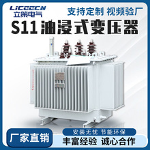 S11-250/630kva油浸式变压器10kv铜铝户外柱上高压三相电力变压器