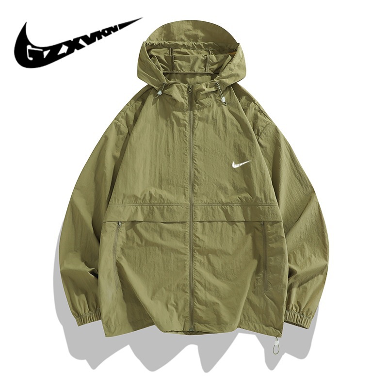 Men's Clothing 2025 Summer Lightweight Sun Protection Clothing for Men, Outdoor Mountain Style Couple Workwear Style Fishing Sun Protection Jacket for Women