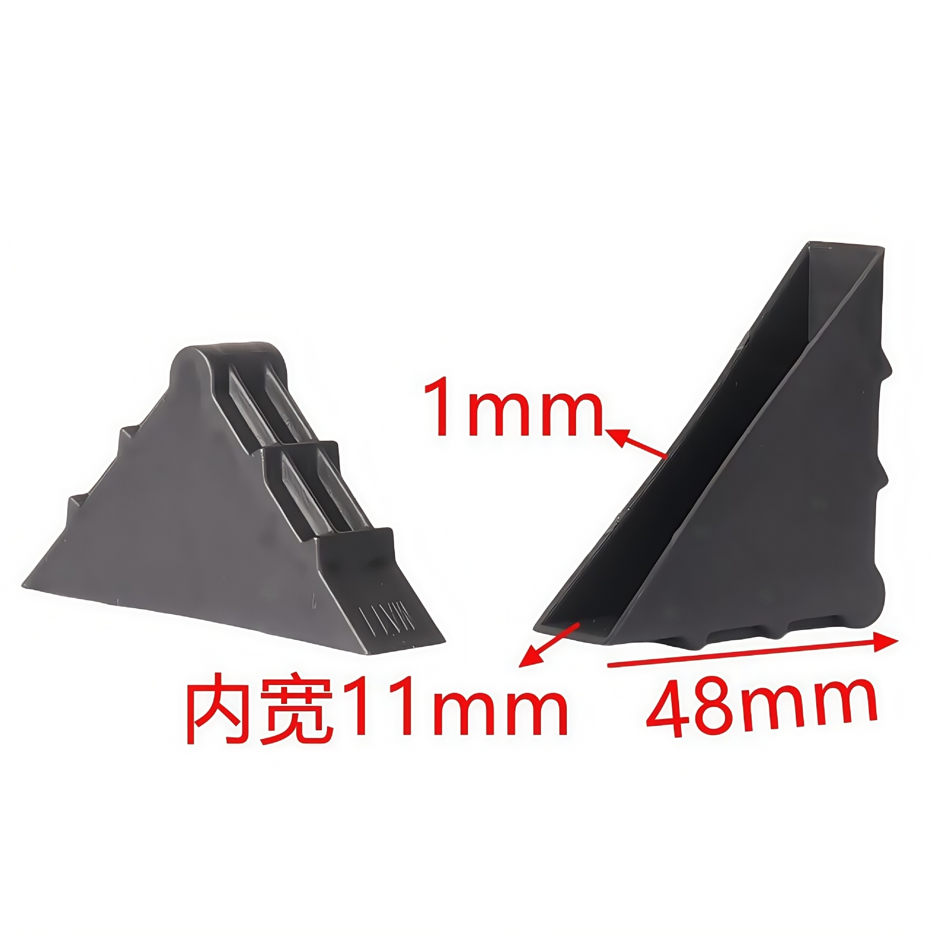 내경 11mm (강화형)  폴리프로필렌  검정색