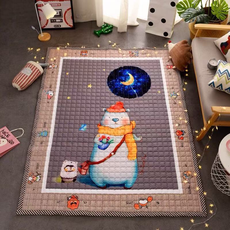 북극 별이 빛나는 하늘