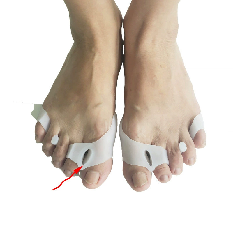 Силиконовые подушечки передней части ладони Ортодонтический сепаратор пальца ноги большой ноги ремонт подушечки переднего ласточки шпалер выворачивается