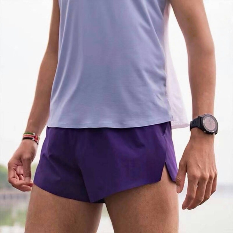 Three-Quarter Length Running Training Pants for Men and Women, Quick-Drying and Breathable, Summer Fitness Marathon Ultra-Short Pants for Jogging