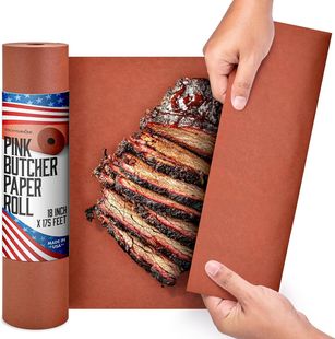 Amazon same small roll kraft paper butcher barbecue paper baking flowers food packaging painting writing DIY