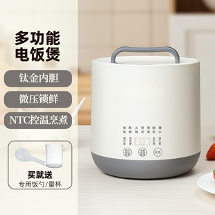 Multifunctional Rice Cooker Household Cooking Low Power Household 2 Liter Smart Non-Stick Cooker Dormitory Mini Rice Cooker