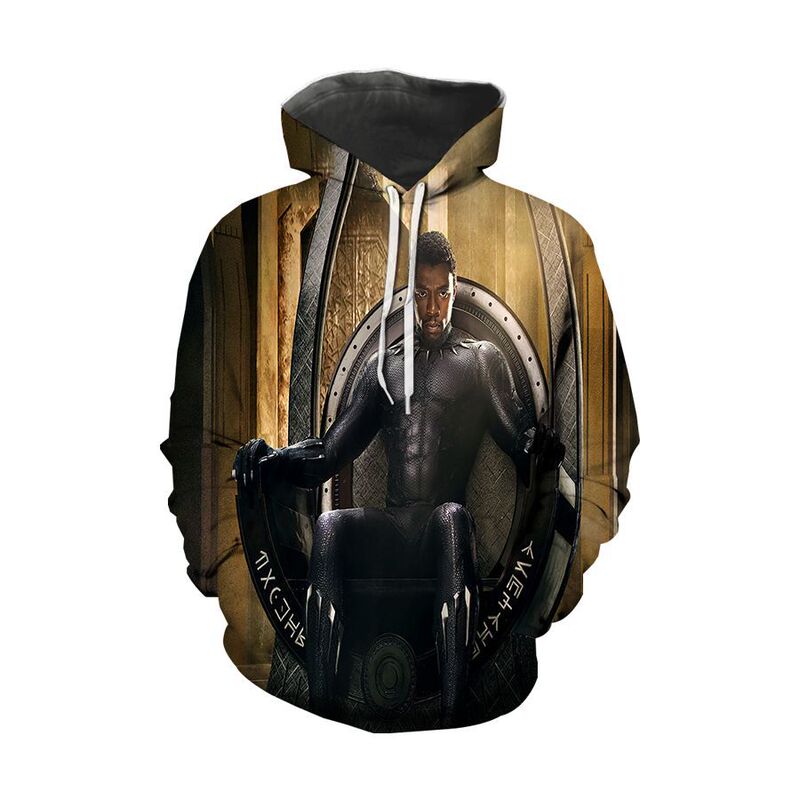 Unisex Europe and the United States cross-border Amazon manufacturers supply 3D digital printing American TV casual loose hoodie