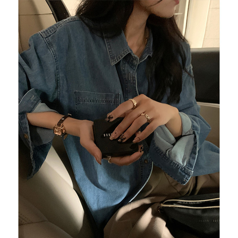 Blue Japanese shirt