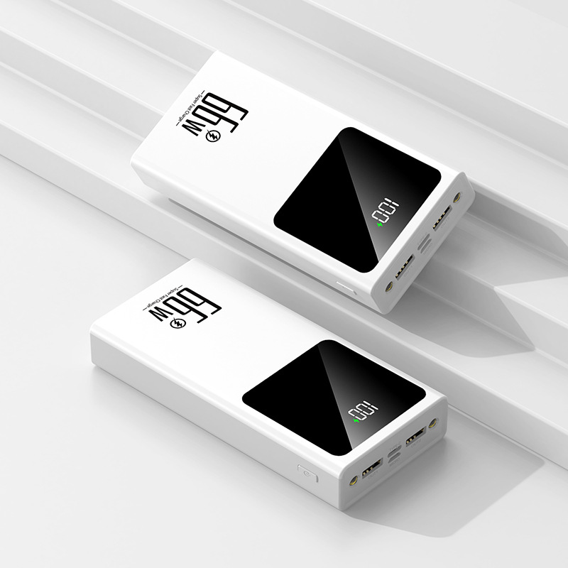 Flash rápido estupendo del paladio del banco del poder de carga 22,5 W que carga 20000 mA fuente de alimentación móvil del peso ligero 10000mAh DE LA CAPACIDAD grande